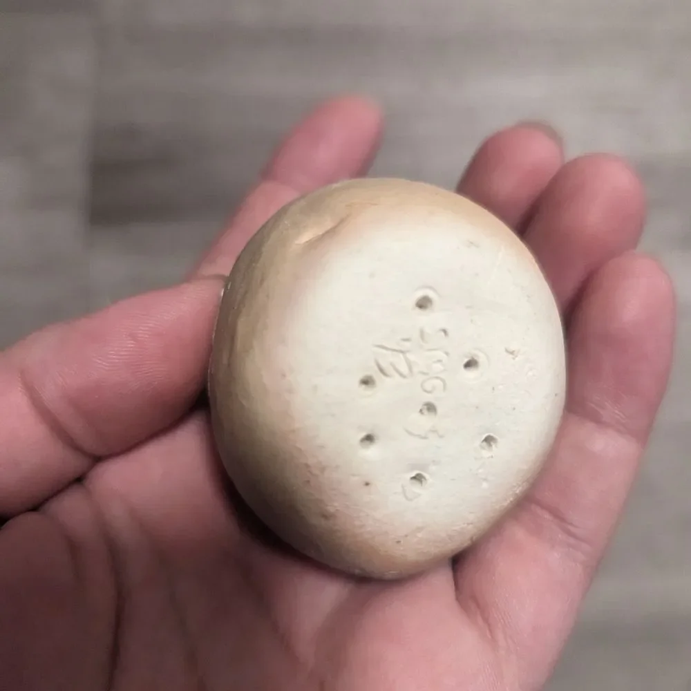 lot #103 Handmade Raku Fired Ceramic Stoneware Bird Decoration - Picture 3 of 8